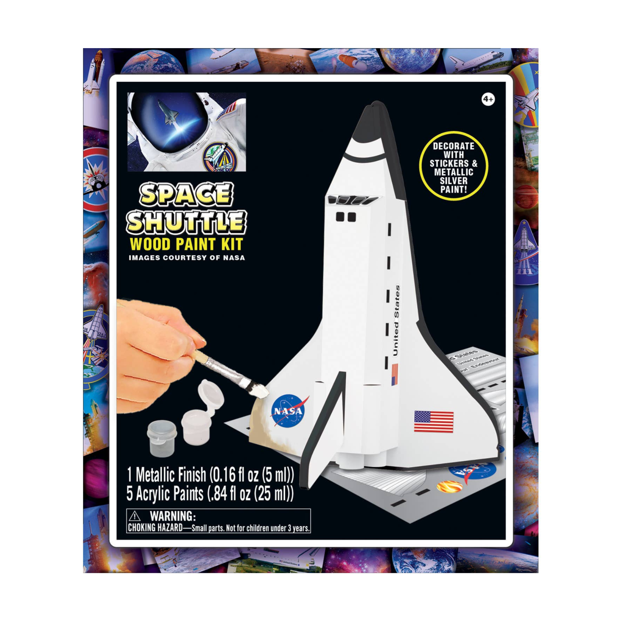 NASA - Space Shuttle Wood Paint Kit