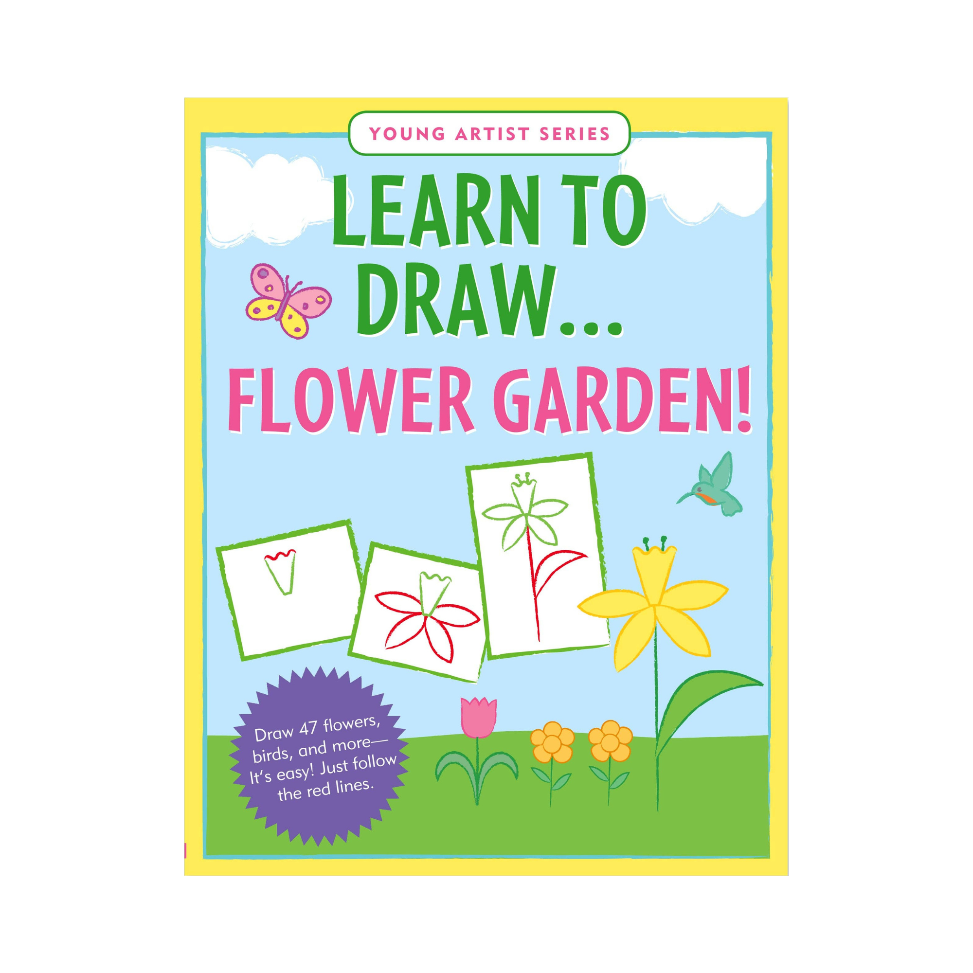 Learn To Draw….Flower Garden!