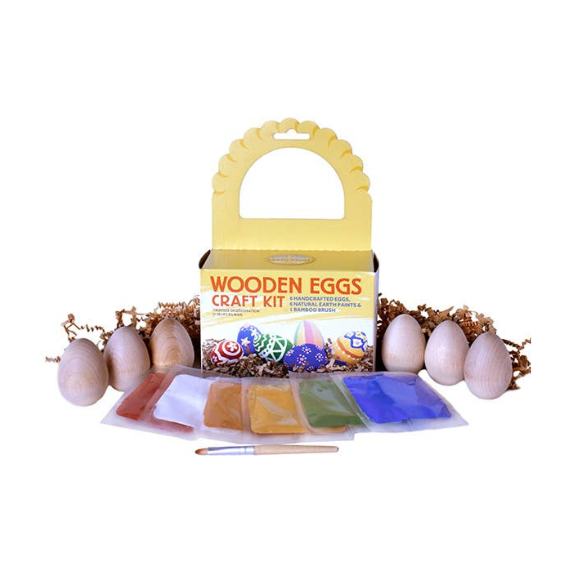 Spring Wood Egg Craft Kit