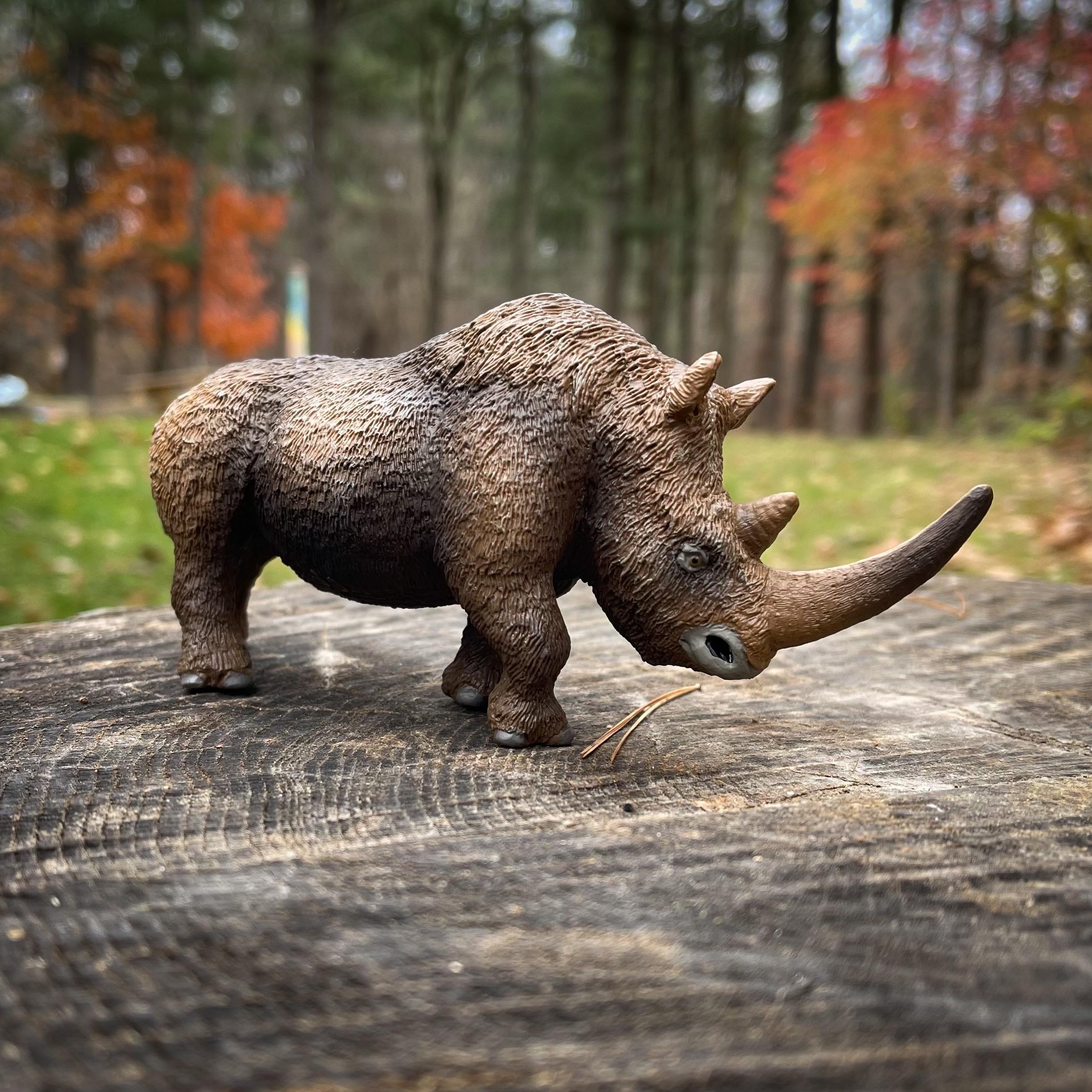 Woolly Rhinoceros Pre-Historic Toy