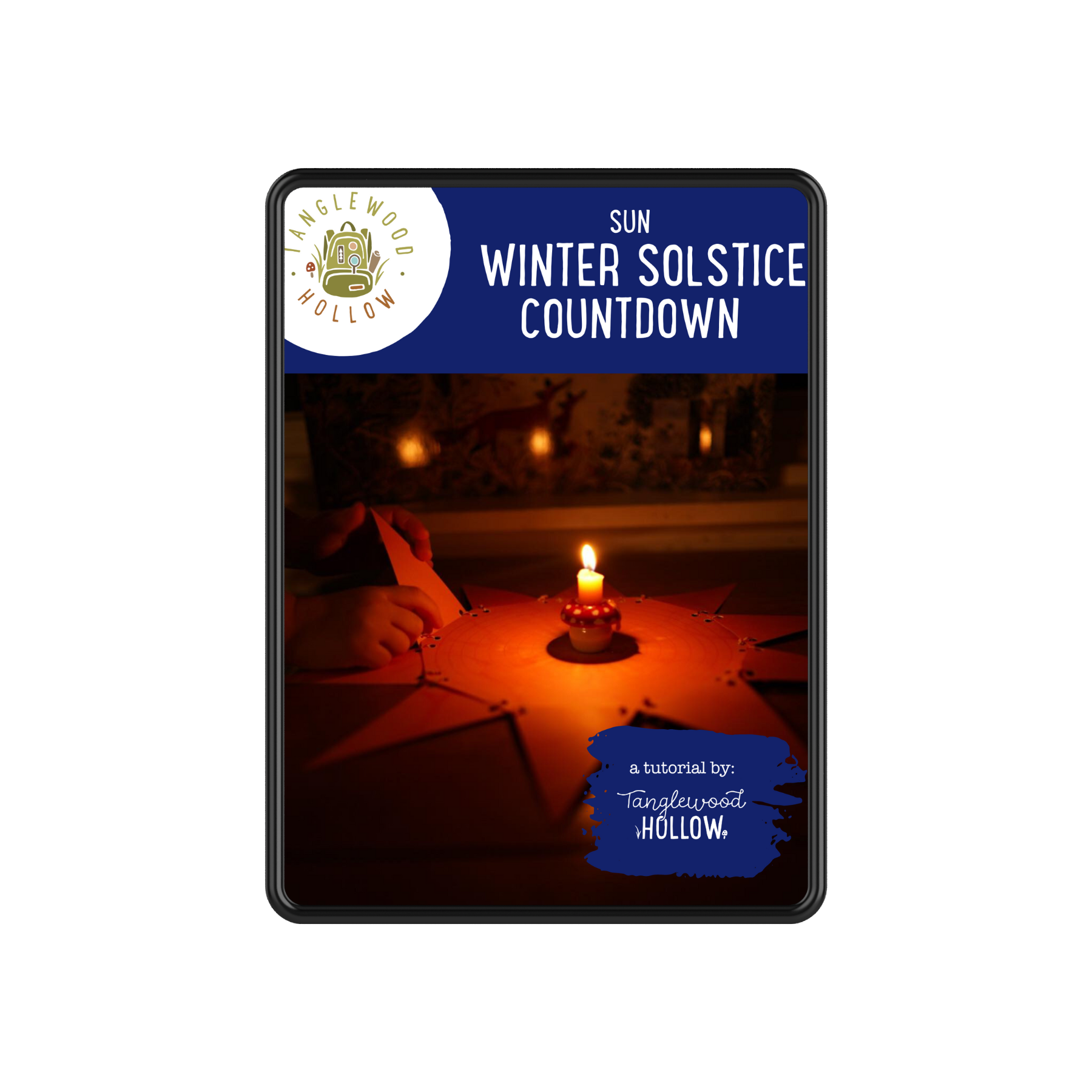 Printable Winter Solstice Countdown Tutorial