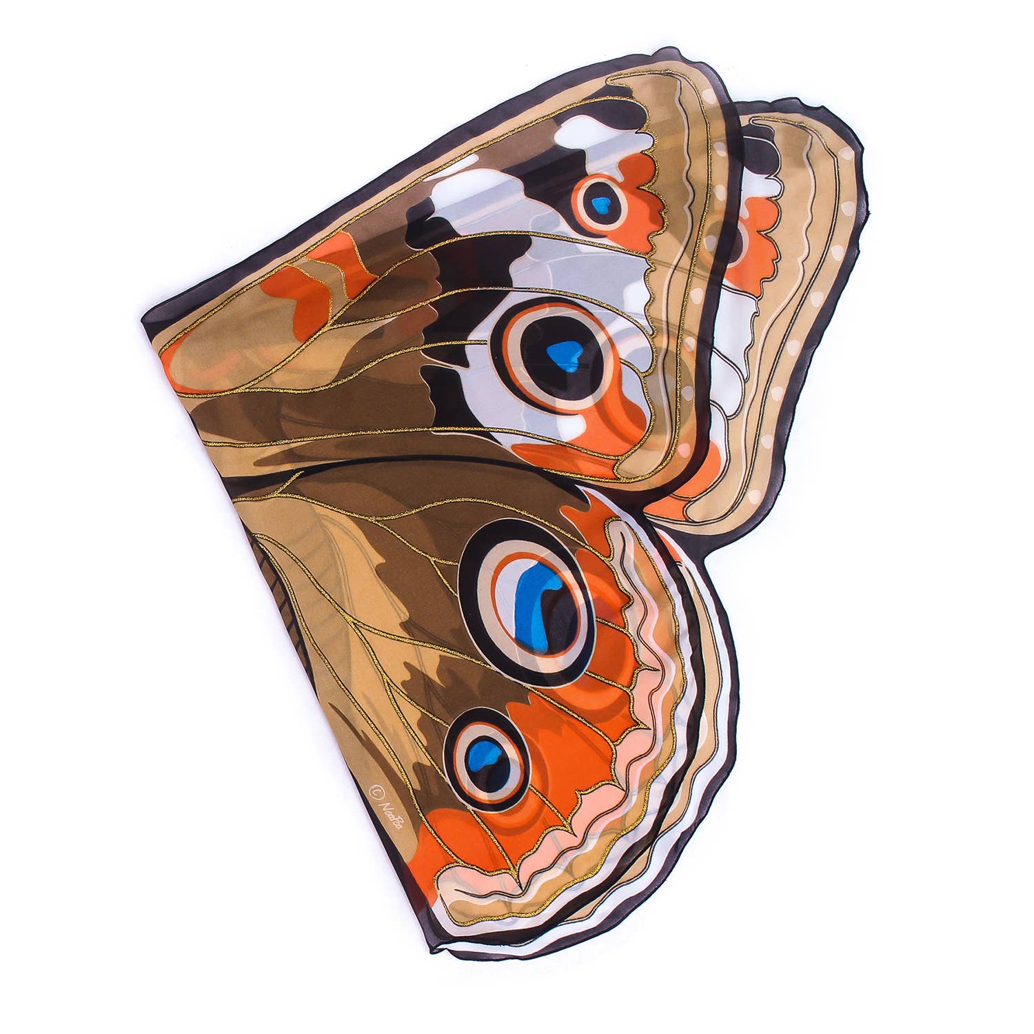 Natural Butterfly & Moth Wings: Buckeye Butterfly
