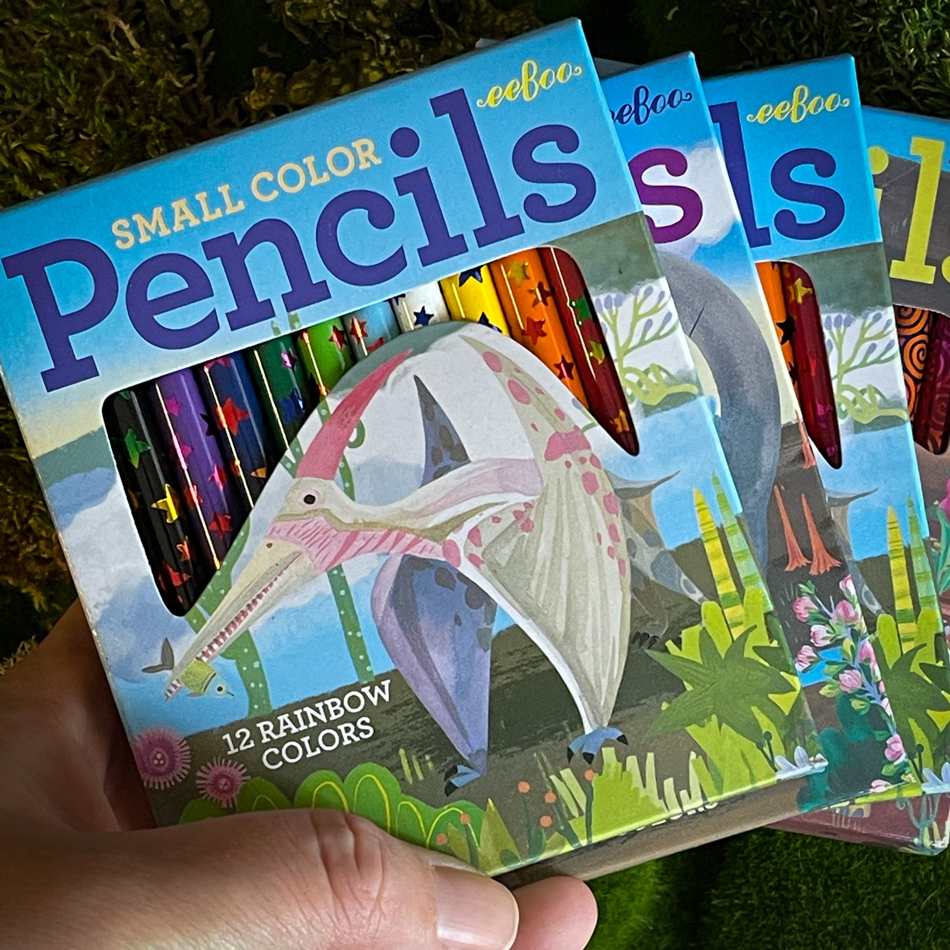 Small Dinosaur Colored Pencils Surprise