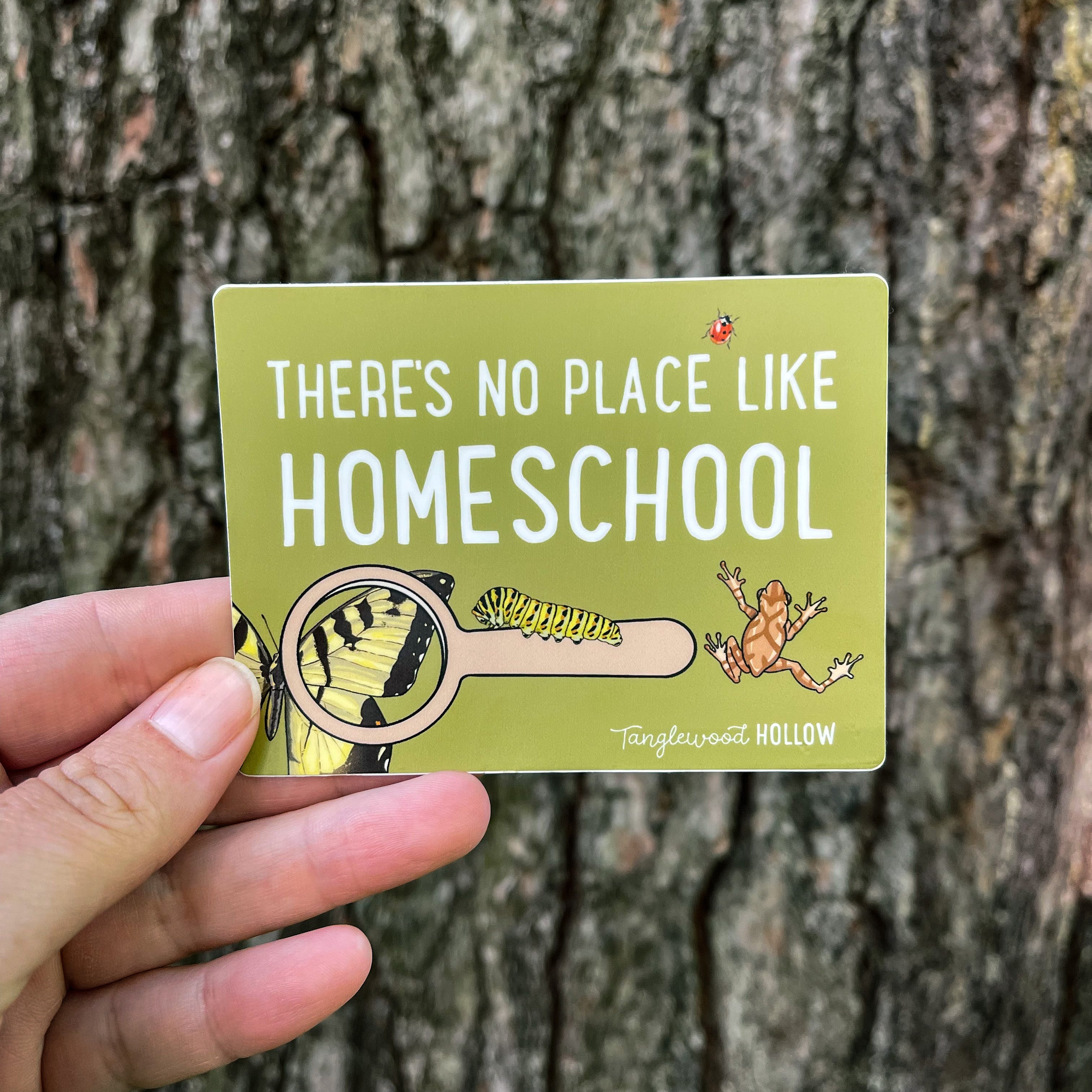 There’s No Place like Homeschool Sticker