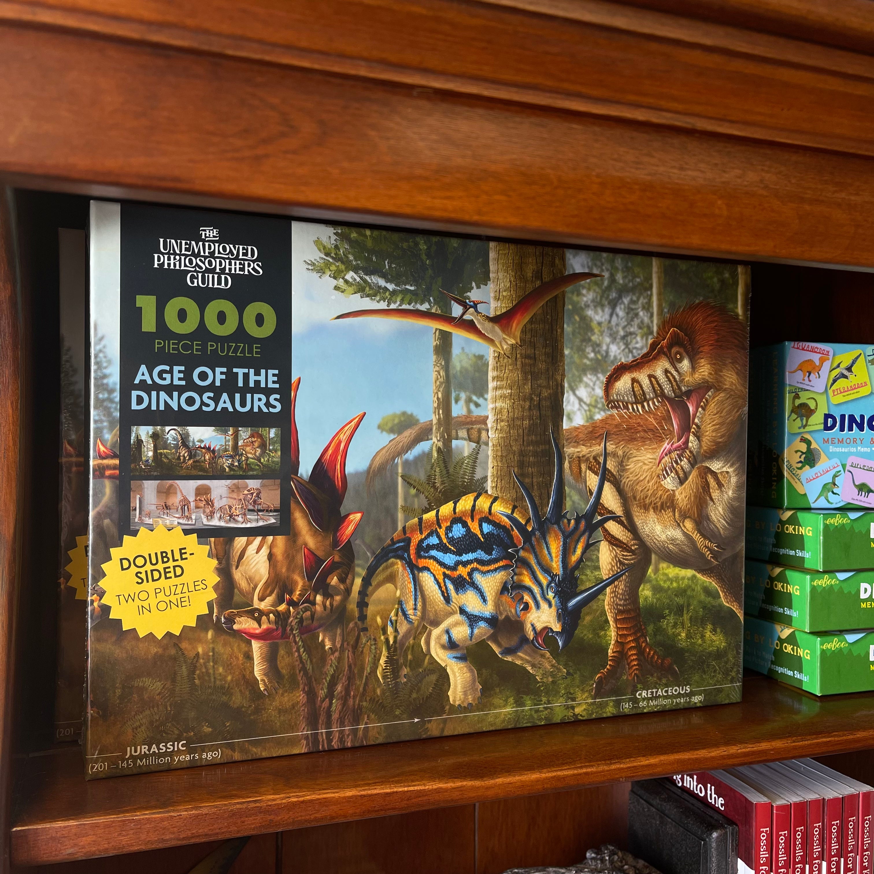 Age of the Dinosaurs 2-in-1 Puzzle: 1000 Pieces