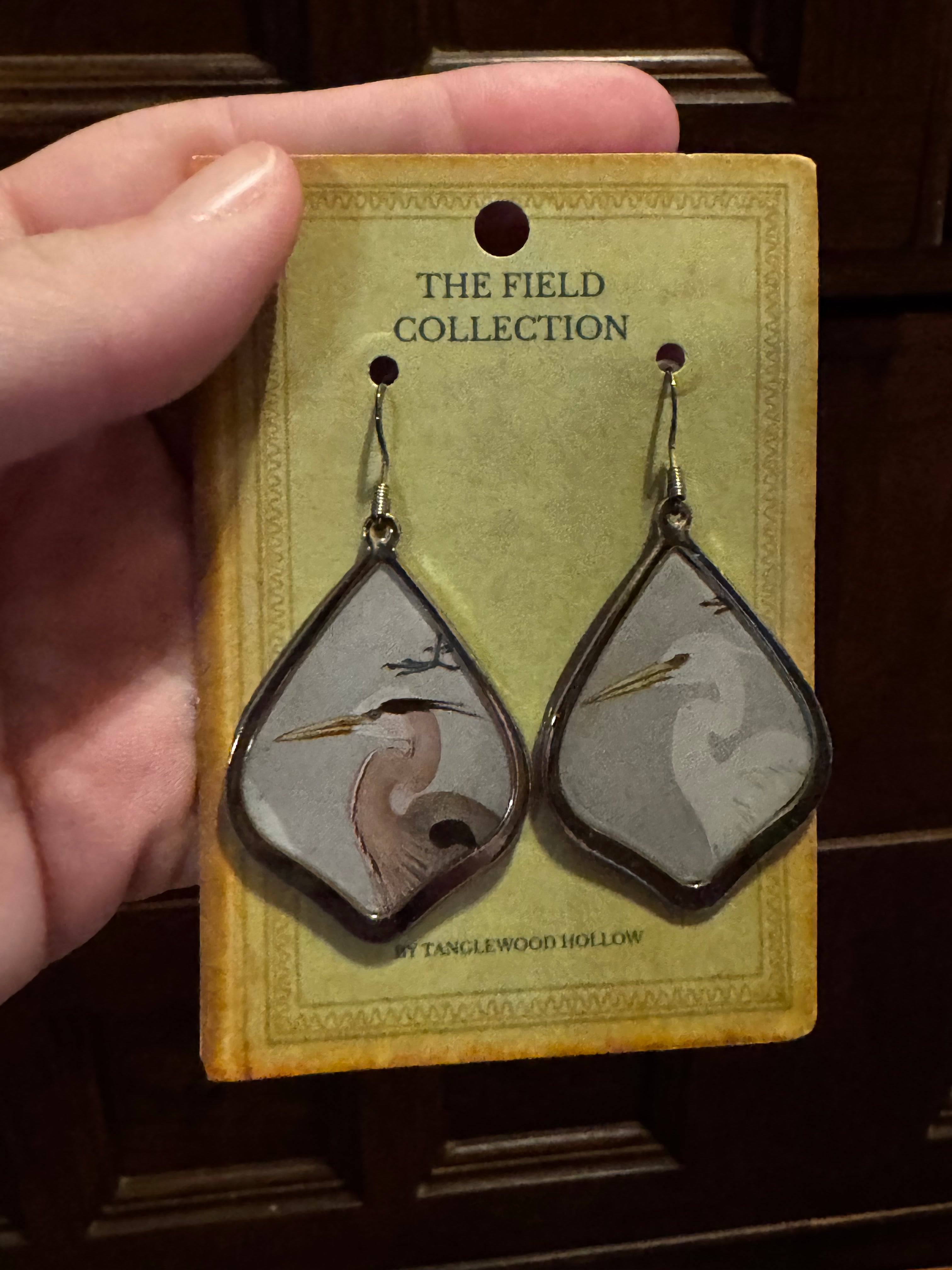 Heron Earring Set