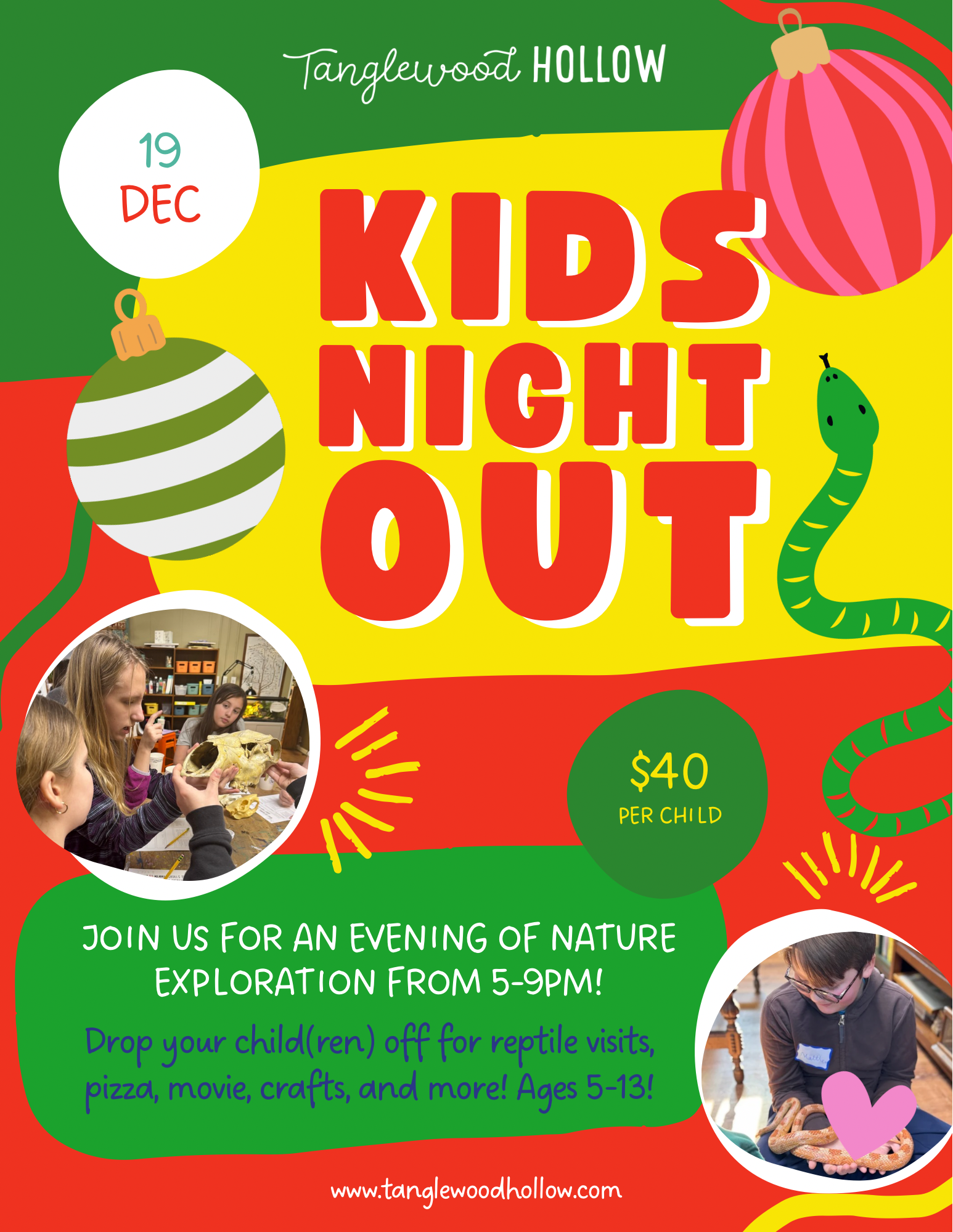 Kid’s Night Out: Christmas Edition!