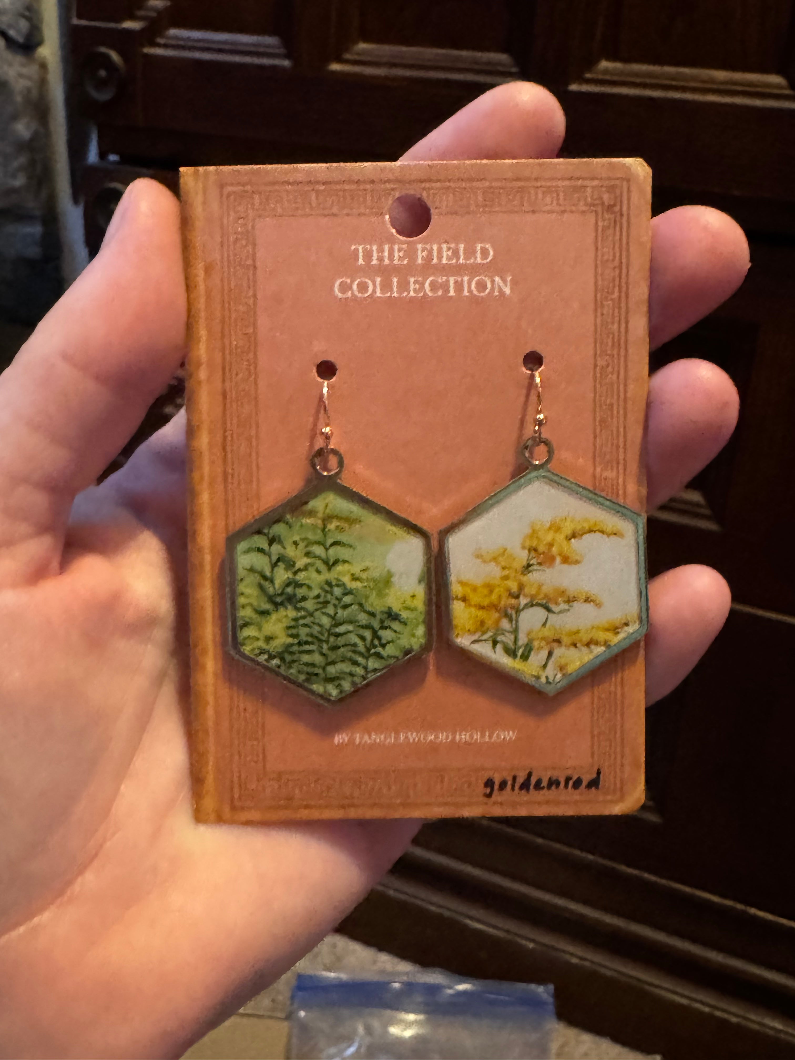 Dandelion & Goldenrod Earrings