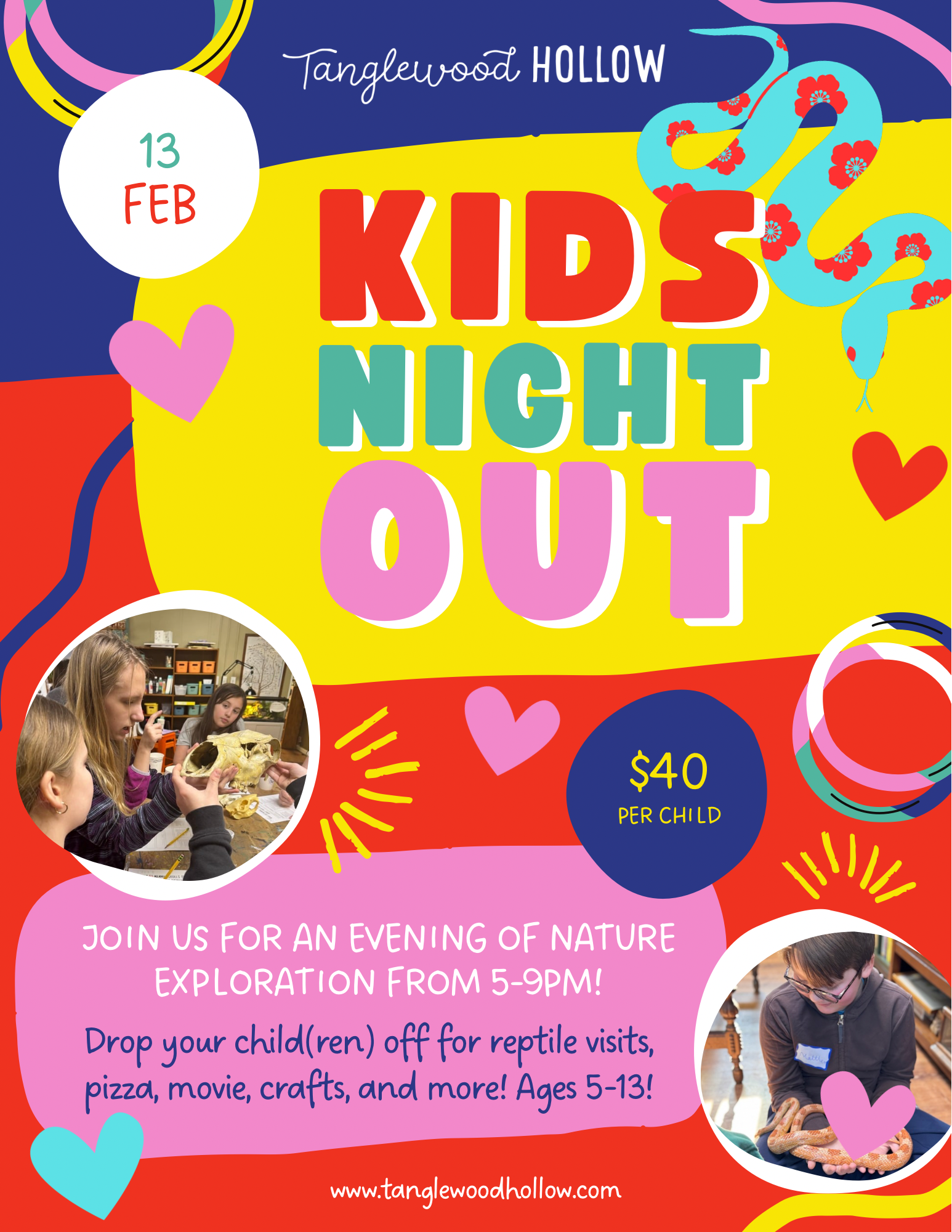 Kid’s Night Out: Valentine Edition!