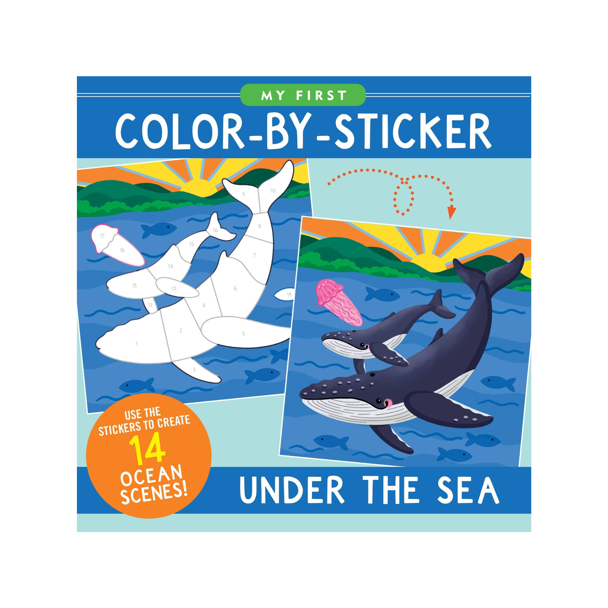 My First ColorBySticker Book Under the Sea Tanglewood Hollow