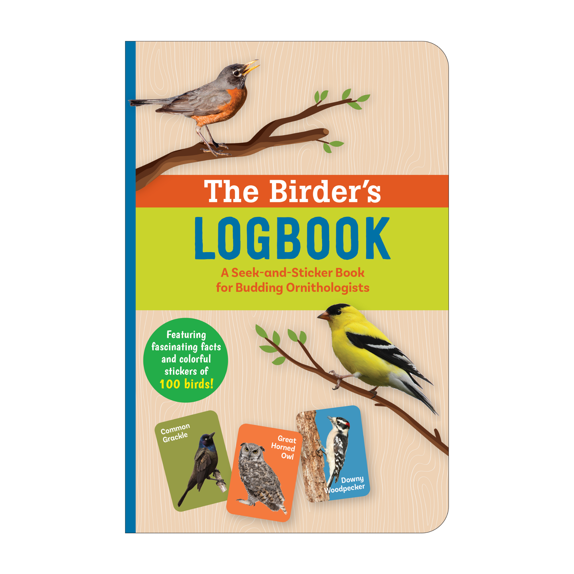 Birder's Logbook: A Sticker Book for Budding Ornithologists