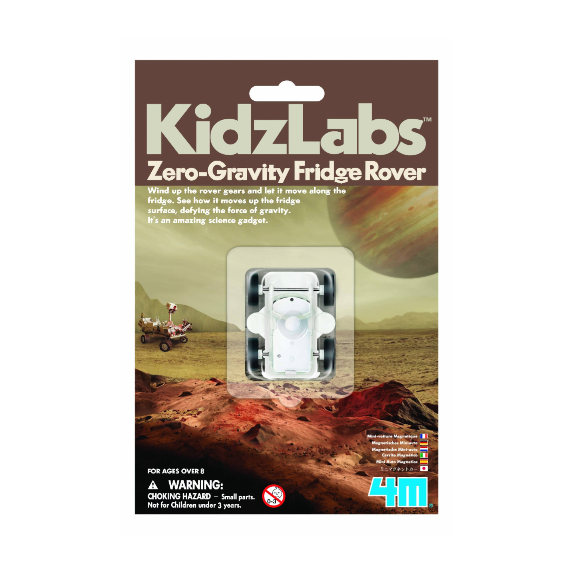 4M Kidzlabs Zero Gravity Fridge Rover STEM Kit