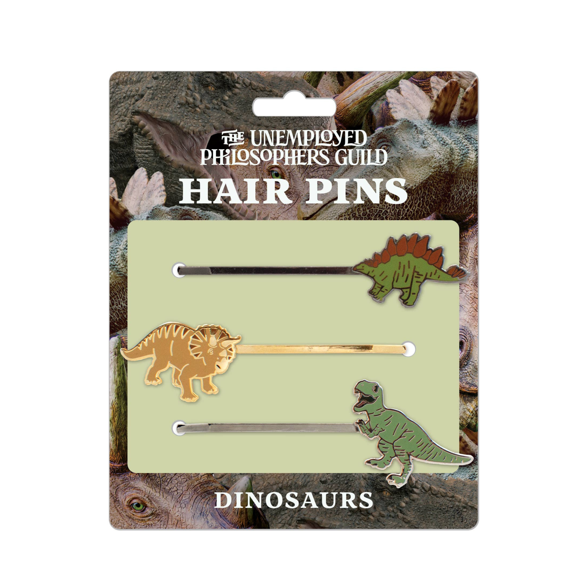 Dinosaur Hair Pins