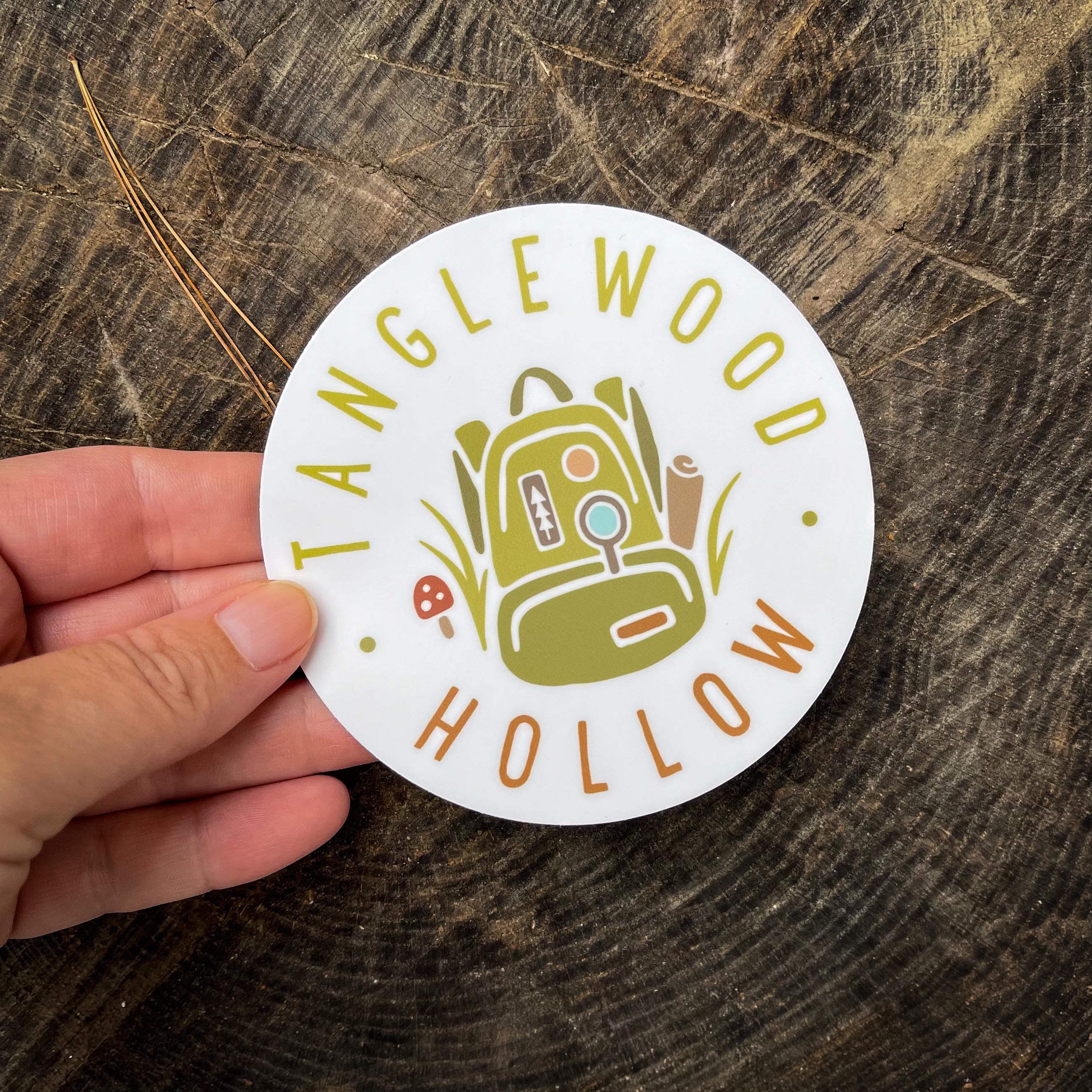 Tanglewood Hollow Backpack Sticker