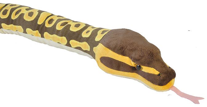 Snake Ball Python Stuffed Animal 54"