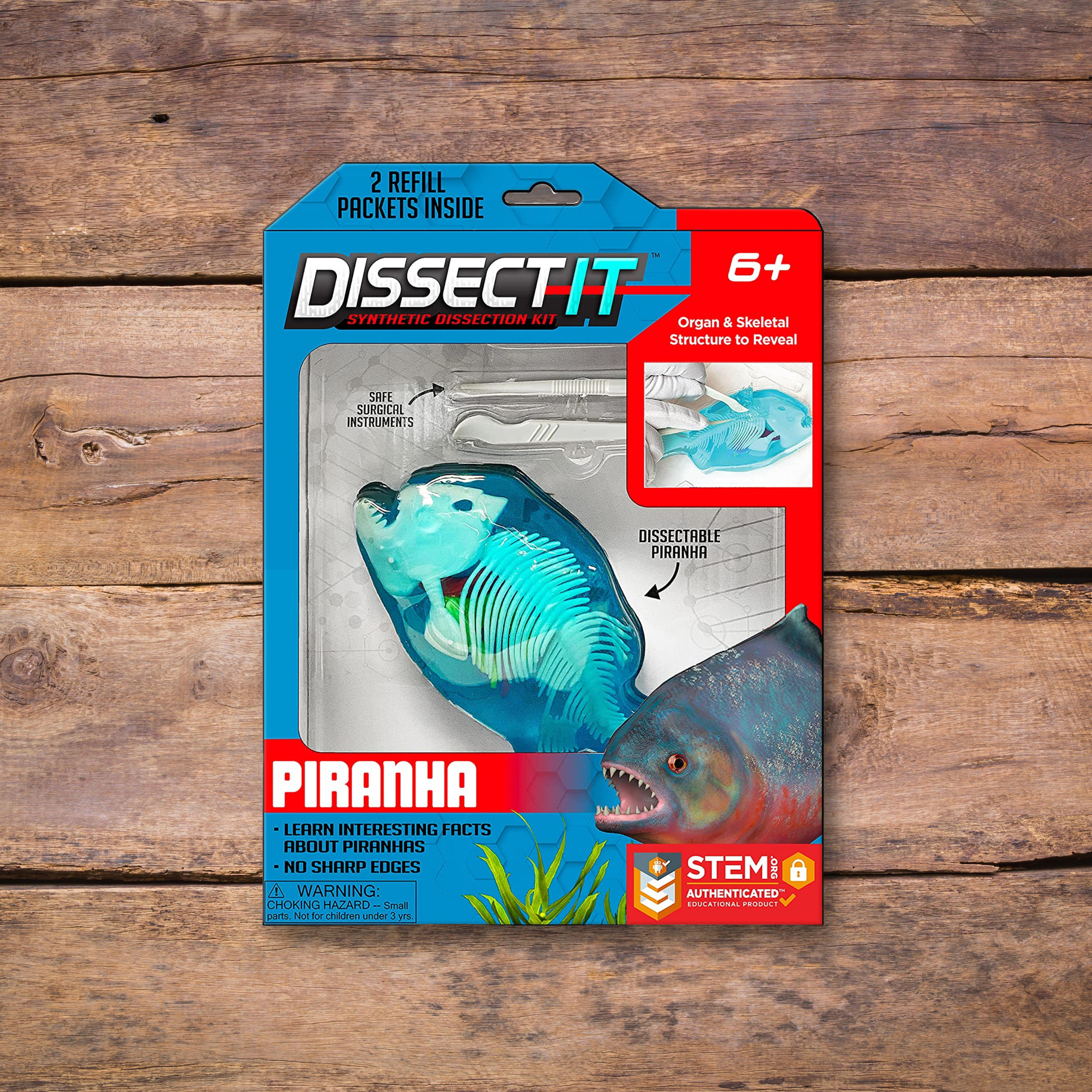 Piranha Lab Synthetic Dissection Kit