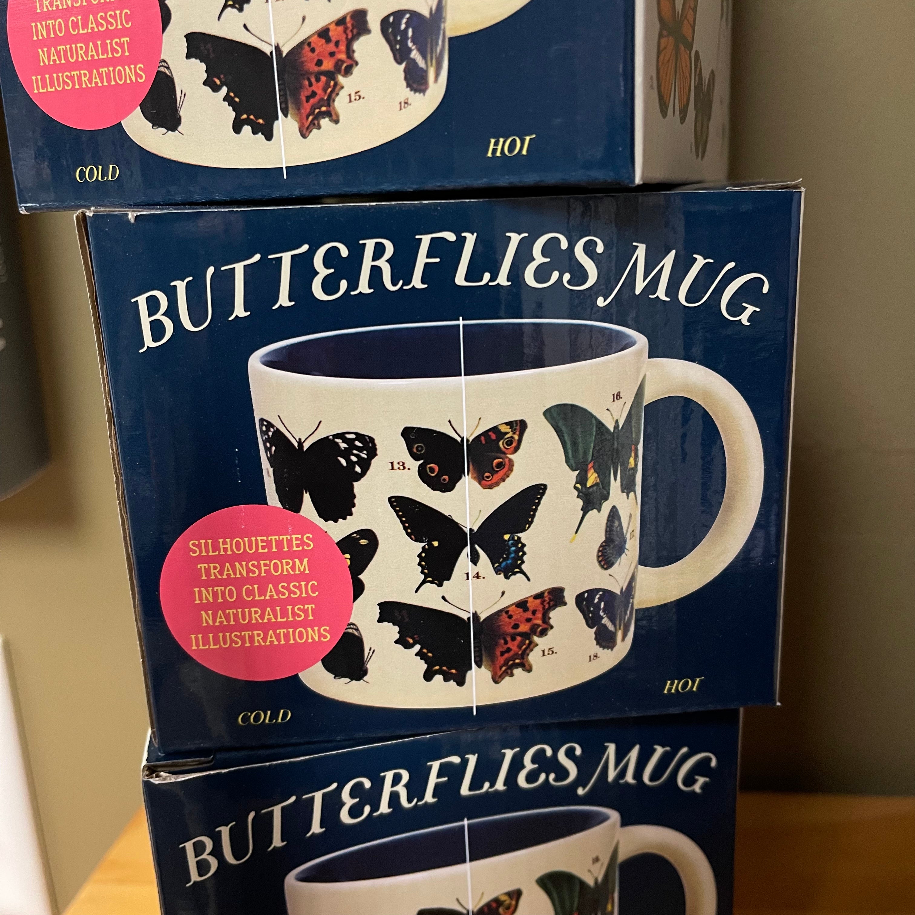Heat-Changing Butterflies Mug